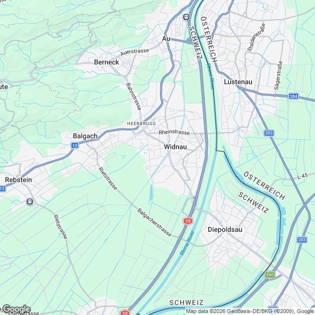 Neubau Mehrfamilienhaus mit Tiefgarage und integrierte Garage - Karte