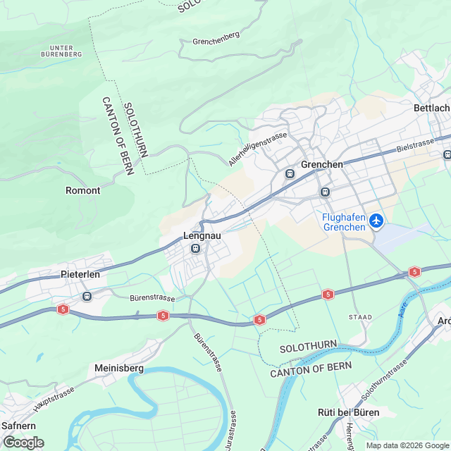 Neubau von vier Mehrfamilienhäuser - Karte