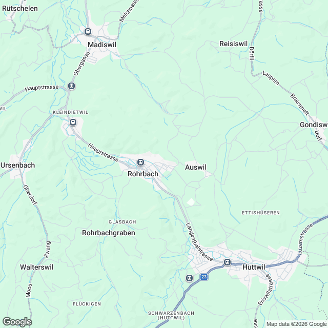 Neubau Mehrfamilienhaus mit Einstellhalle - Karte