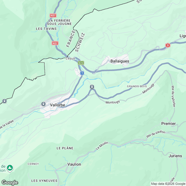 Construction de 2 immeubles - Karte