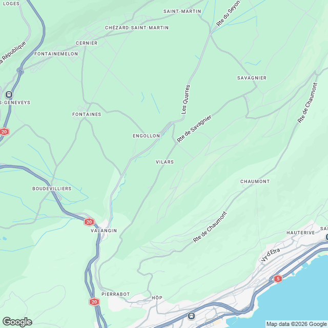 Construction des maisons et d'un immeuble - Karte