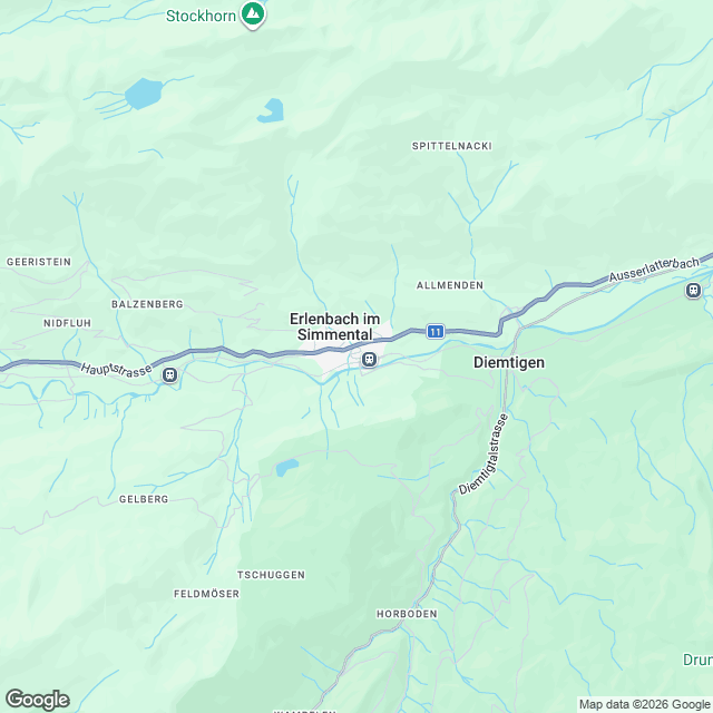 Neubau Mehrfamilienhaus mit Einstellhalle - Karte