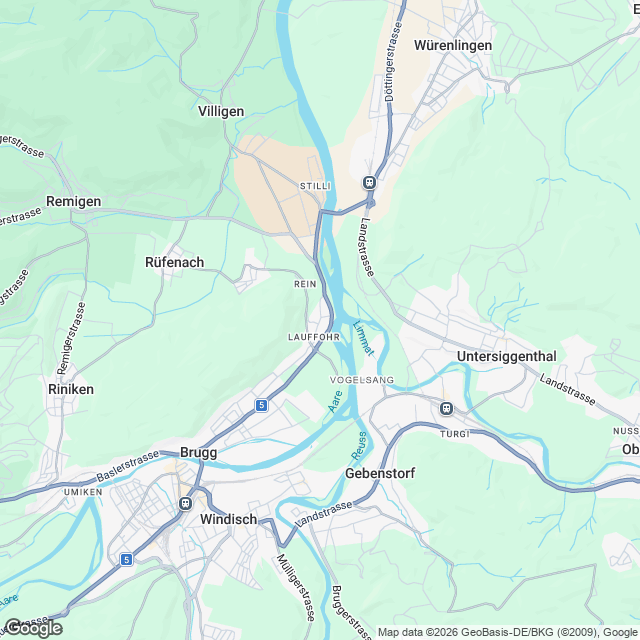 Neubau und Erweiterung Überbauung Dorfstrasse - Karte
