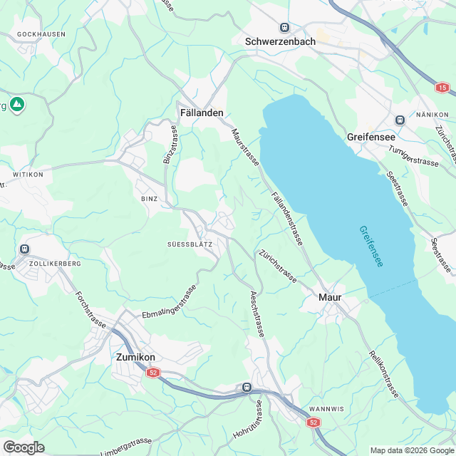 6 Eigentumswohnungen in Ebmatingen - Karte