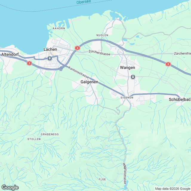 Neubau von Doppel-Einfamilienhäusern und Einfamilienhaus mit Tiefgarage - Karte