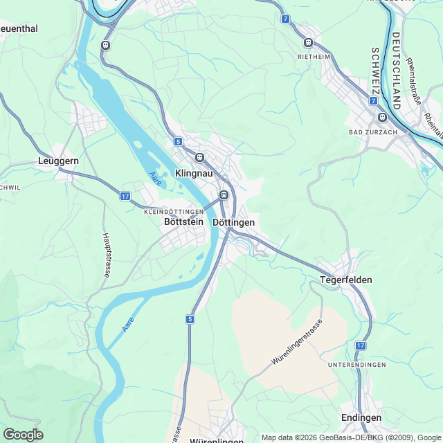 Neubau Mehrfamilienhaus mit Einstellhalle - Karte