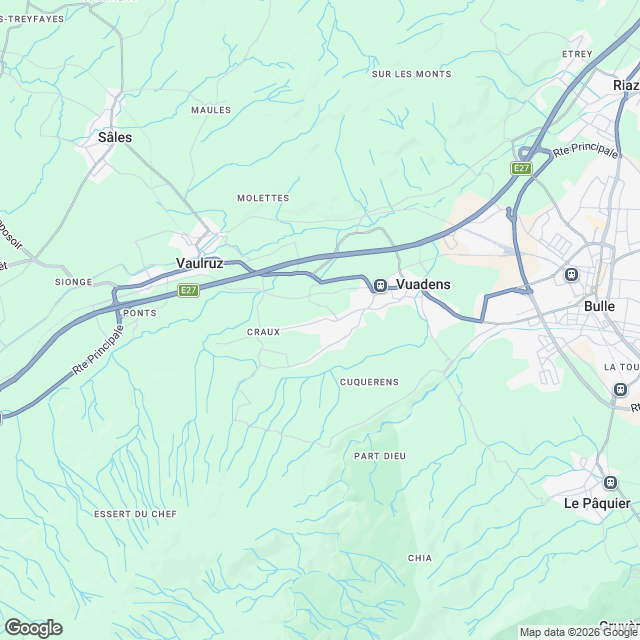 Construction d'une habitation individuelle - Karte