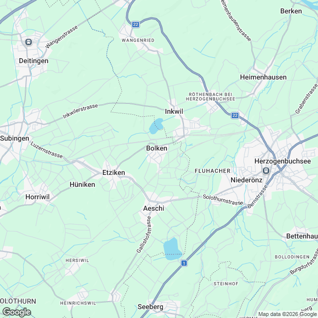 Neubau Mehrfamilienhaus mit Einstellhalle - Karte