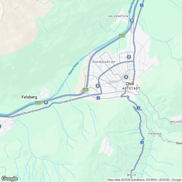 54 exklusive Eigentumswohnungen in Kleinbruggen - Karte