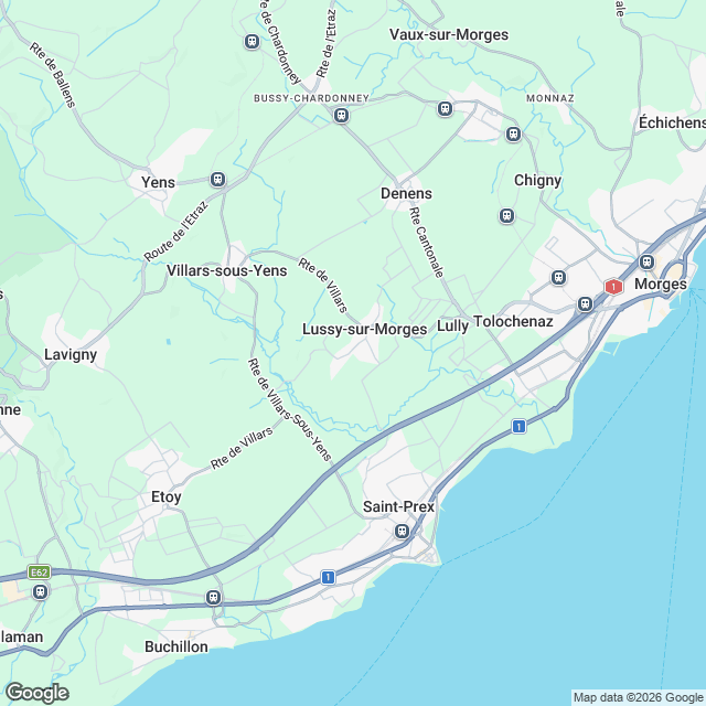 Construction des villas - Karte