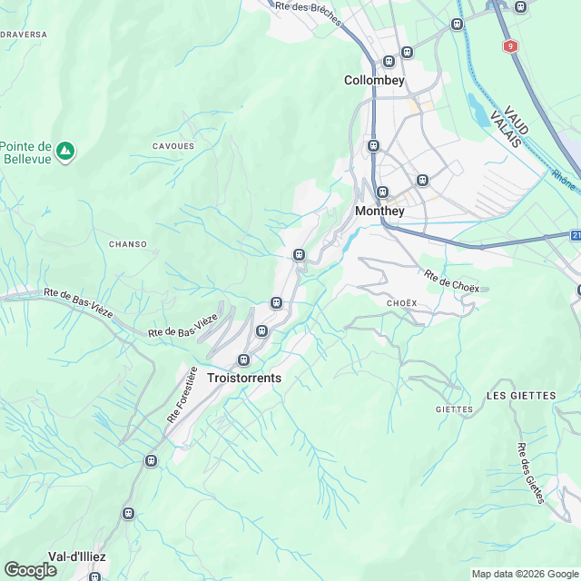 Construction d'un bâtiment d'habitations - Karte