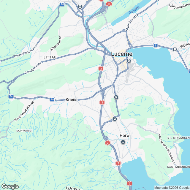 Ersatzneubau Mehrfamilienhäuser mit Einstellhalle - Karte