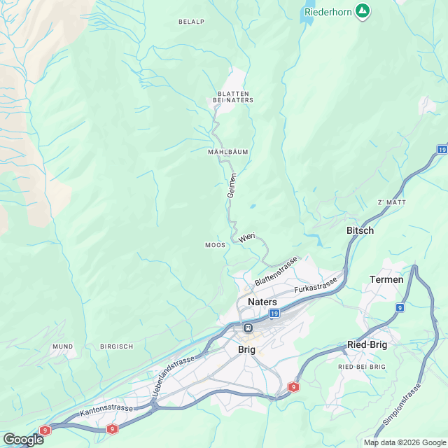 Neubau von Mehrfamilienhäusern mit Einstellhalle - Karte