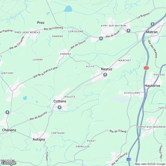 Construction d'un immeuble de 8 appartements - Karte