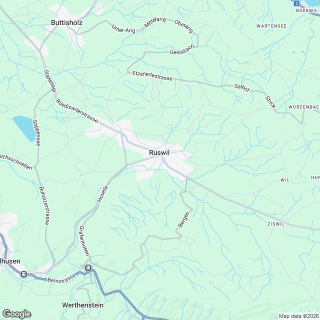 Neubau Mehrfamilienhaus mit Einstellhalle - Karte