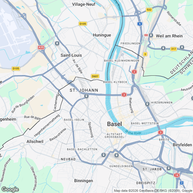 Mietwohnungen in Basel St. Johann - undefined