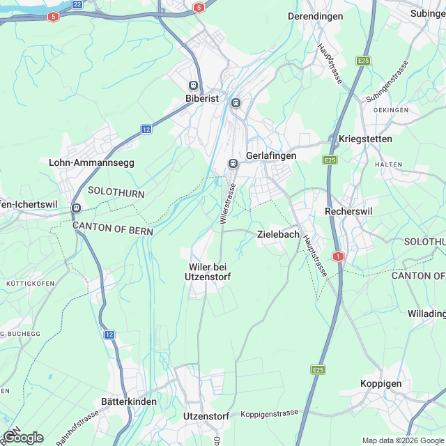 Neubau 2 Mehrfamilienhäuser mit Einstellhalle - Karte