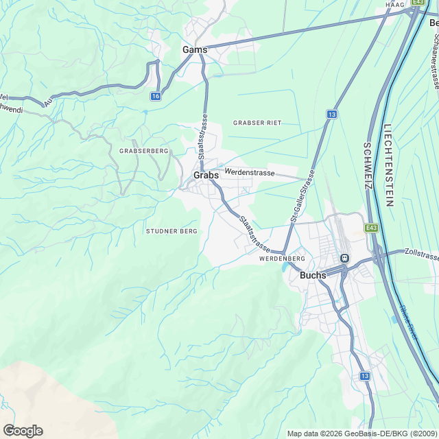Neubau Mehrfamilienhäuser mit Tiefgarage - Karte