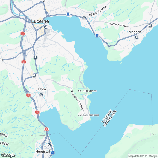 Exklusive 4.5-Zimmer Wohnung in St. Niklausen LU - Karte