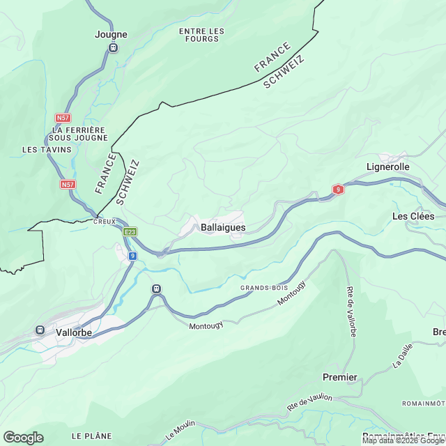 Construction d'un immeuble d'habitation - Karte