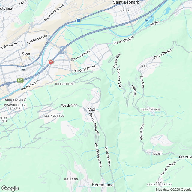 Construction de 4 villas familiale - Karte