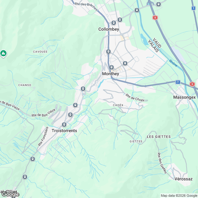 Construction d'un immeuble d'habitation - Karte