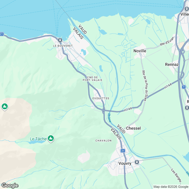 Construction d'un immeuble de 3 appartements - Karte