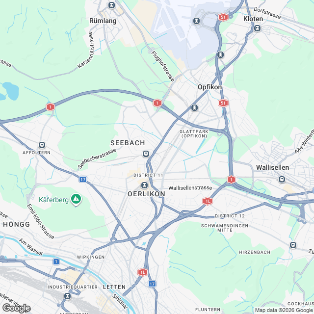 Mietwohnungen in Zürich-Seebach Erstbezug Dez 26 - undefined