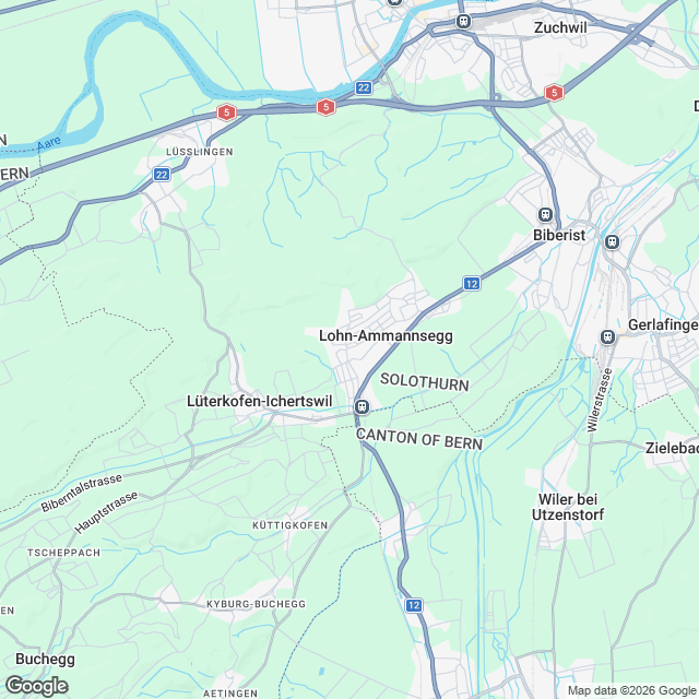 Neubau und Umbau Wohnungen sowie Einstellhalle - Karte