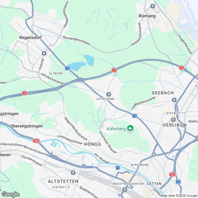 Hochwertige 3.5-Zimmer Wohnung ab Sommer 2028 in Zürich - Karte