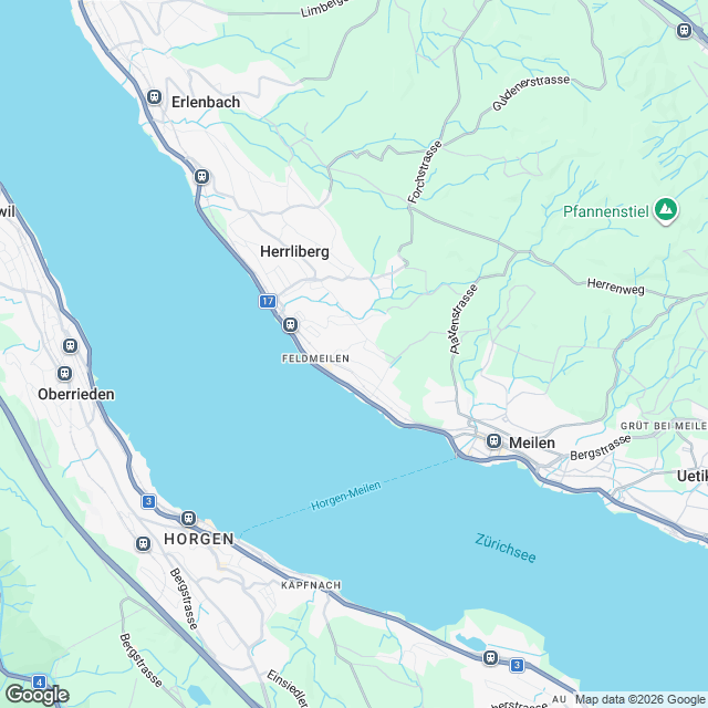 Stilvolle 4.5-Zimmer Eigentumswohnung in Meilen - Karte