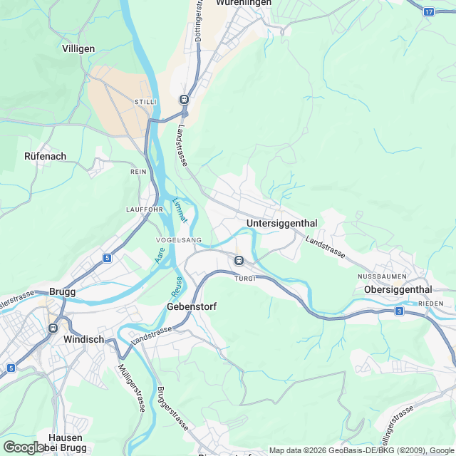 Ankündigung 4.5-Zimmer-Eigentumswohnung in Untersiggenthal - Karte