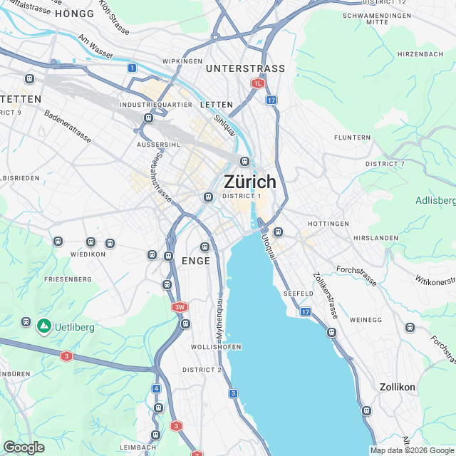 Erstvermietung im Herzen der Zürcher Innenstadt - Karte