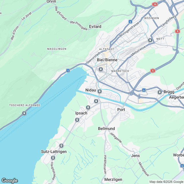 Duplexwohnung 6.0Z in Holzbauweise - Karte