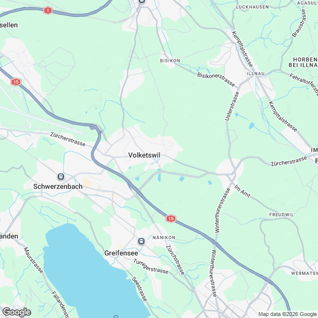 6 stilvolle Eigentumswohnungen in Volketswil - Karte