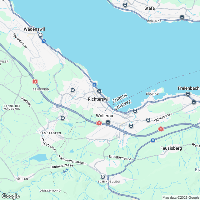 Coming soon: Erstvermietung in Richterswil - Karte
