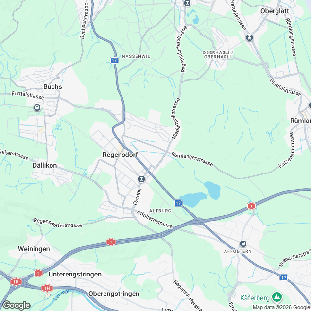 Hochwertige 3.5-Zimmer Mietwohnung ab Q3 2027 in Watt - Karte