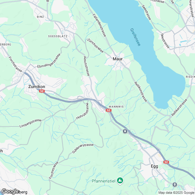 4.5- 6.5-Zimmer-Reihenhaus in Aesch-Maur - Karte
