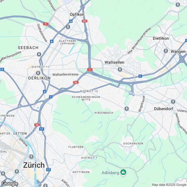 attraktive 3.5 Zimmer-Attikawohnung - Karte