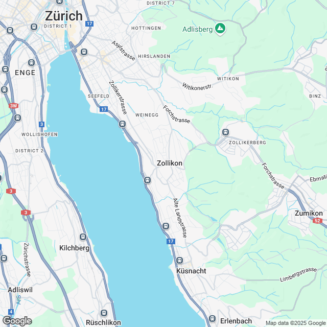 stilvolle 4.5 Zimmer-Attikawohnung - Karte