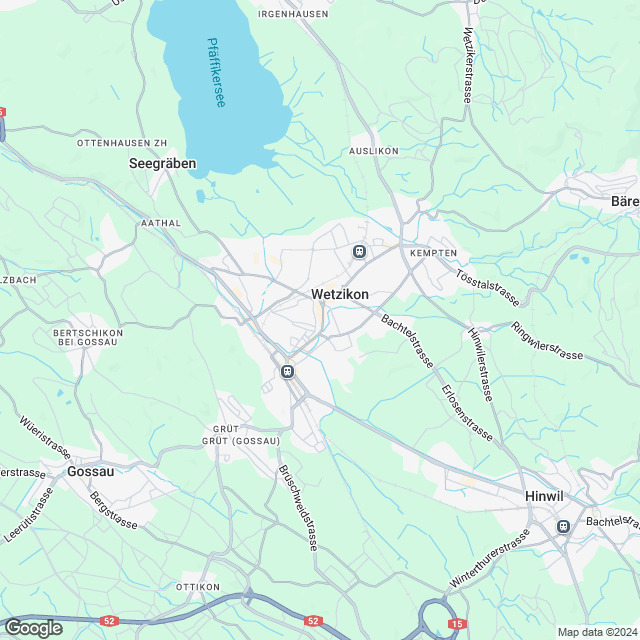 Projektankündigung: 3.5-Zimmer-Mietwohnung in Wetzikon - Karte