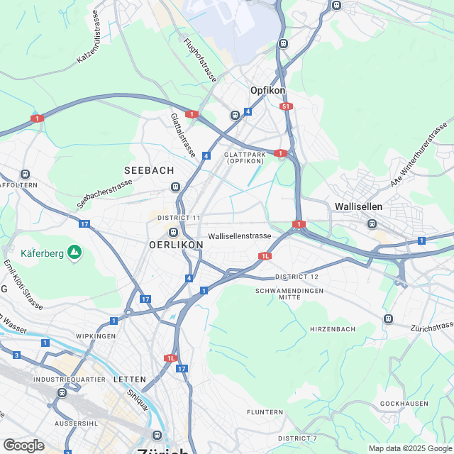 Projektankündigung - Erstvermietung Zürich - Karte
