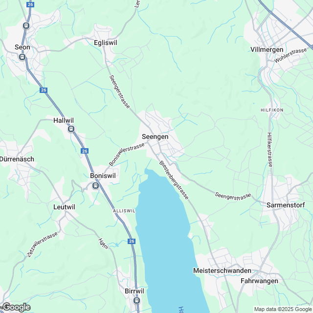 Arealüberbauung Hombergblick - Karte