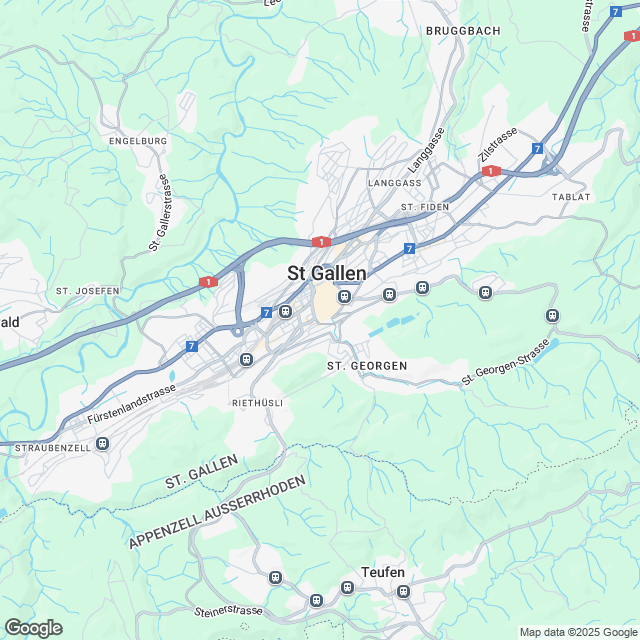 Neubau von Reihenduplexeinfamilienhäusern - Karte