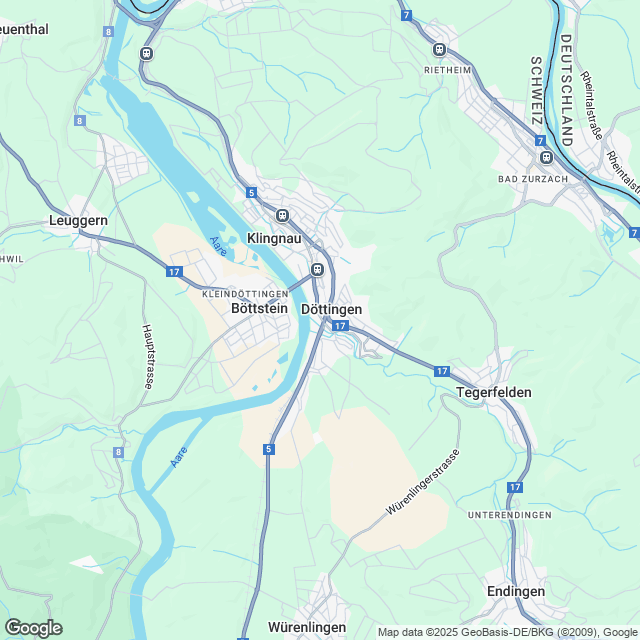 Döttingen: Attraktive Mietwohnungen - Karte