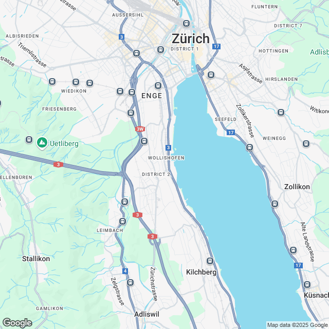 Ankündigung Neubauprojekt in Zürich-Wollishofen - Karte