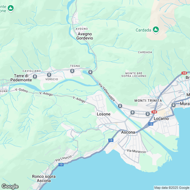 Costruzione quattro stabili residenziali secondari - Karte