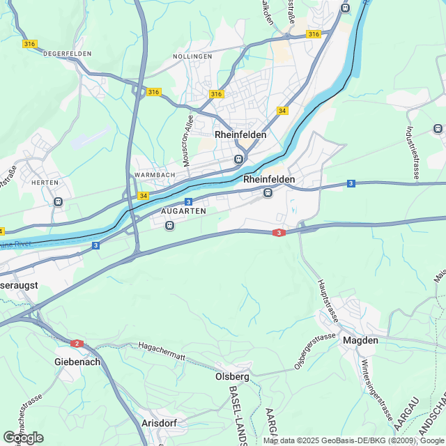 Wohnüberbauung Breitmattweg - Karte