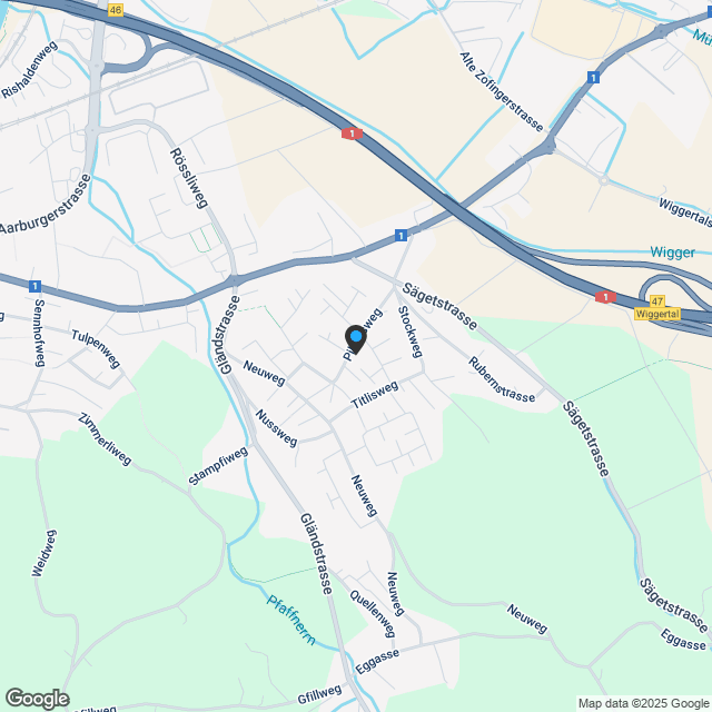 stilvolle 4.5 Zimmer-Wohnung - Karte