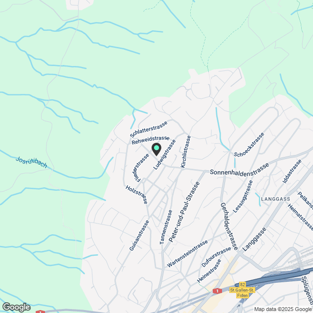 Stadtwohnung in ruhigem und familienfreundlichem Quartier! - Karte